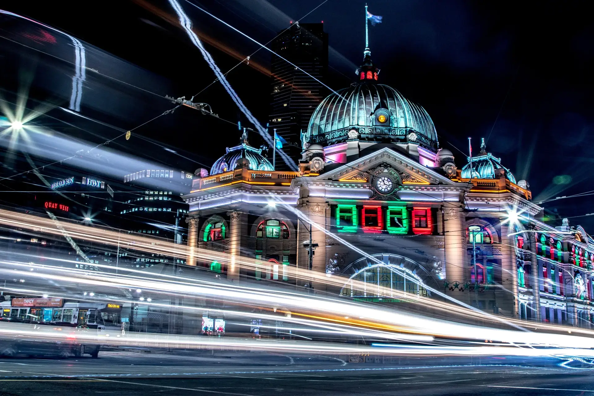 Melbourne city skyline